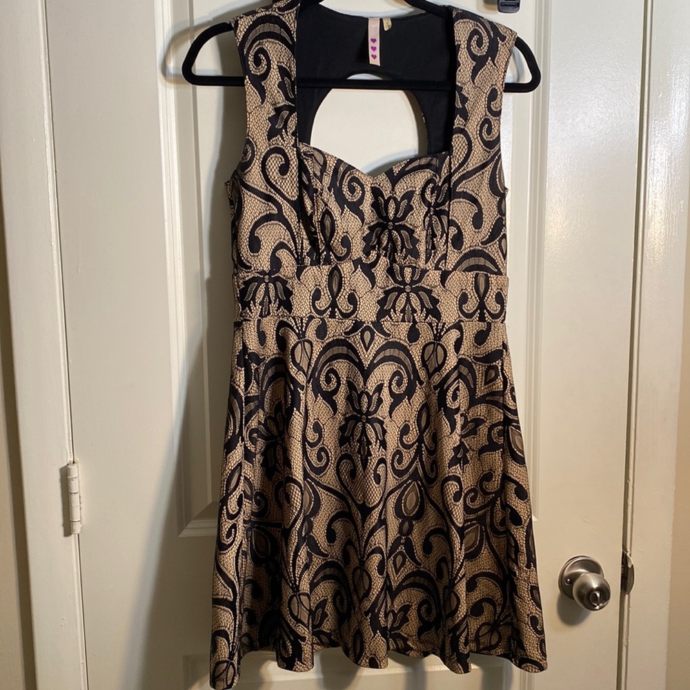 Lace mini dress